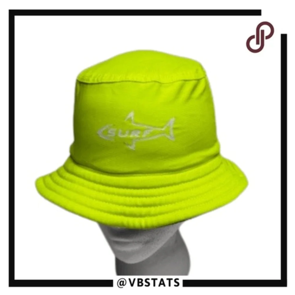 Koala Kids Youth‎ Boy's Surf Graphic Bucket Hat Neon Green Size 4T